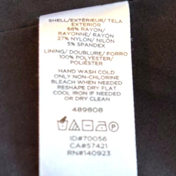 NWOT LOFT Charcoal Gray Blazer - Size 6 - Suit Jacket w/ Pockets - Picture 5 of 10